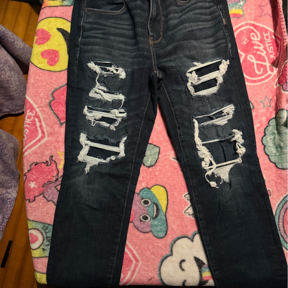 American eagle high waisted jeans short